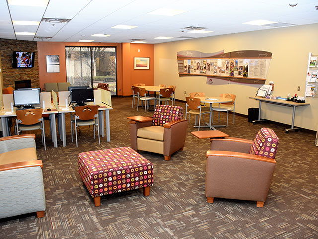 Healthy living center community room