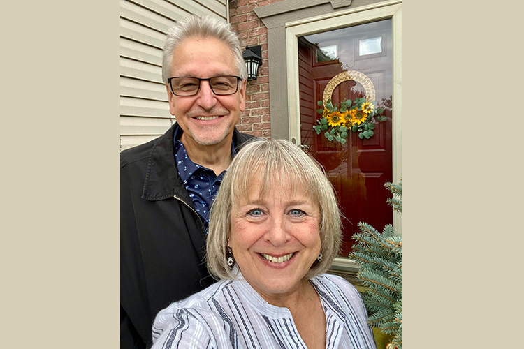 Robin Leja and husband
