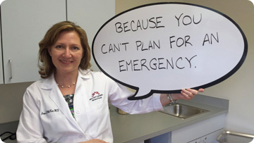 Because You Can't Plan For An Emergency